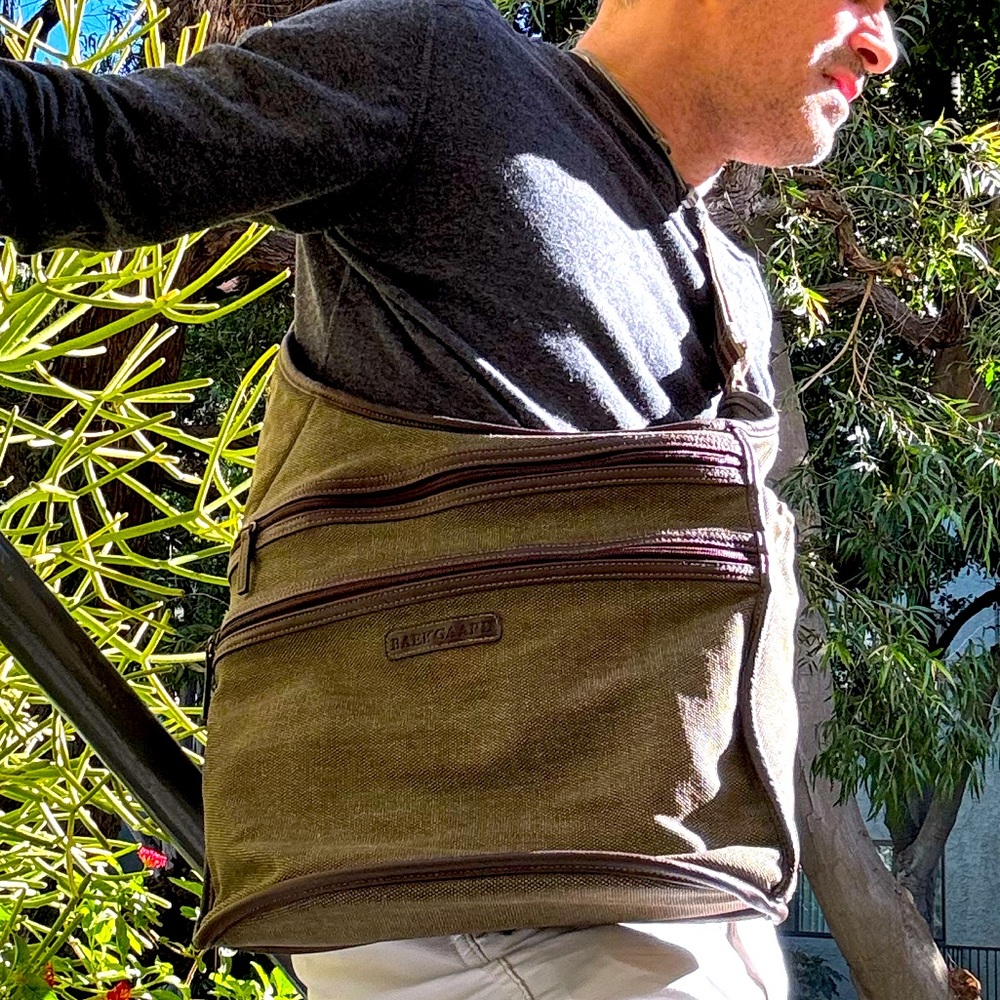 Men’s BAEKGAARD Cross-Body Messenger Bag